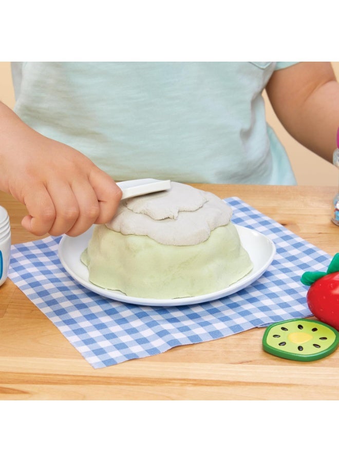 Little Tikes Creative Chefs Bluey Pavlova Cake Kit for Kids, Bluey-Themed Dessert Role Play Set with Make-It! Mix & Recipe Card, Ideal Pretend Playset for Boys & Girls (643460) - Image 5